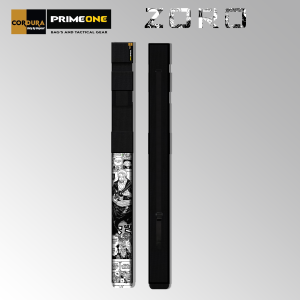 PRIMEONE X CORDURA 36 INCHES T SQUARE AND CANISTER BAG STRAWHAT PIRATE BLACK PRINTED