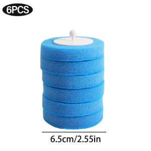 Toilet Brushes Wall-mounte Disposable Toilet Brush with Automatic Holder Bathroom Replaceable Brush Head Toilet Brush Holder