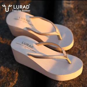 ZS73 Sandal wedges wanita LOURAD big saze 36-43 sandal high 6.5 cm cewek 0206