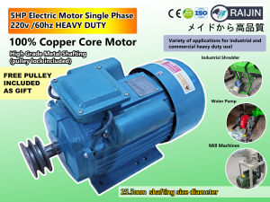 electric motor 3HP 2HP 1.5HP induction electric motor asychronous raijin japan technology