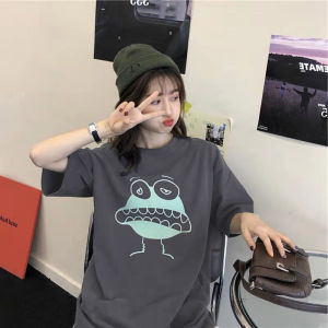 LH.Sunday เสื้อยืดสกรีนลายการ์ตูนน่ารักๆสไตลวิจเทจได้ทุกแนวไปเลยจ้า