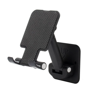 Folding Wall Mount Phone Support Adhesive Holder Space Saving & Easy To Install Adhesive Support for Mobile Devices