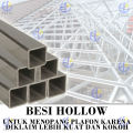 EELIC BHW-40X40X2MM  BESI HOLLOW PIPA KOTAK BESI BAJA  DENGAN UKURAN 40X40X2MM PANJANG RANGKA KUAT DAN KOKOH. 