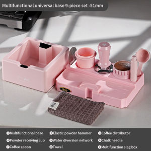 Bincoo Đầm cà phê Đứng máy nén espresso Trạm Cho Barista Espresso Cửa Hàng 51/53/58Mm Cà Phê Tđầm Nhà Phân Phối Mat