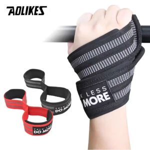 2pcs/Pair Gym Fitness Weight lifting Straps Dumbbell Hand Grips Training Wrist Support Bands