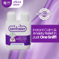 Zenhaler Anxiety Relief – Dual Nasal Inhaler - Double Hole | for Instant Calm & Relaxation. 