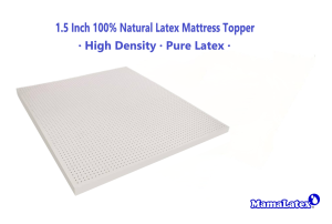 MamaLatex- 1.5 Inch High Density 100% Natural Latex Topper