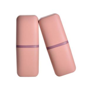 2 in 1 Household Portable Toothbrush Case Dental Cask Rinse Cup Travel Kit Storage Toothpaste Holder Toothbrush Holder