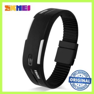 SKMEI Jam tangan Digital pria Wanita Dewasa 2023 Anti Air waterproof 30m Running Elegan Mewah Wristband Jam Gelang LED