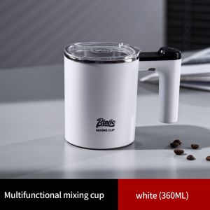 BINCOO Automatic Coffee Stirring Cup Magnetic Electric Heating Brewing Cup 316 Stainless Steel 360ML