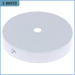 【E-WOITD】 Hanging Chandelier Lamp Plate Metal Ceiling Fixed Wall Base Fixed Accessories 10cm DIY Retro Pendant light Tools