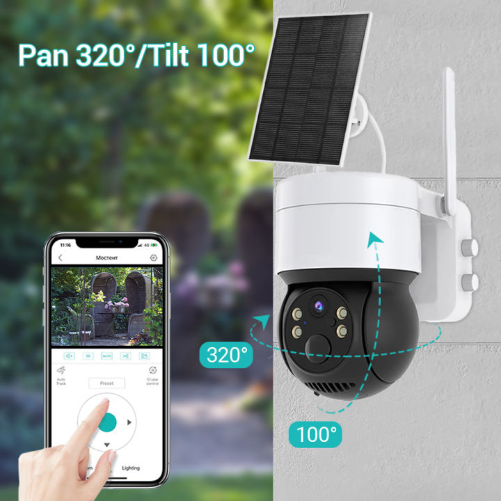 Hamrol%203MP%20WIFI%20Solar%20Panel%20PTZ%20IP%20Camera%20Rechargeable%20Battery%20Human%20Detection%20Outdoor%20Wireless%20CCTV%20Security%20Camera%20-%20Image%204