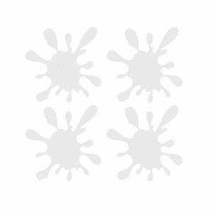 Automotive Decals 10X10cm Water Drop Shaped Car Decal Decorative Sticker Auto Body Decoration Styling Tools