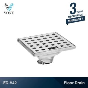 VONE Floor Drain Saringan Got Kamar Mandi Stainless FD-41