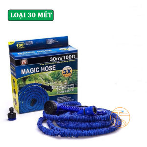 Vòi xịt nước rửa đa năng giãn nở 15m 30m - Vòi xịt rửa xe tưới cây 7 chế độ - Vòi phu nước