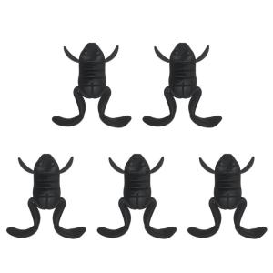 5PCS Fishing Soft Baits Artificial Frogs Lures Swimbait Topwater Floating Lures Baits for Freshwater Saltwater