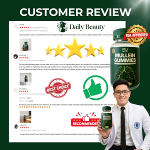 [NEW] MULLEIN GUMMIES - Cleaner lungs respiratory health and mucus reduction boost immunity 42ct