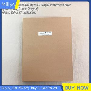 Millys Nail Art Mảnh Lưu Trữ Cuốn Sách Công Suất Lớn Triển Lãm Ảnh Album Thẻ Clip Hiển Thị Hội Đồng Quản Trị Tự Làm Đơn Giản Album Lưu Trữ Cuốn Sách