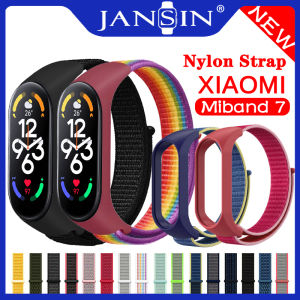 Bracelet for mi band 7 Strap Nylon Braided Solo Loop watch Belt pulsera Mi7 band 7 Miband 7 Wristband for xiaomi Mi band 7 Smart Bracelet
