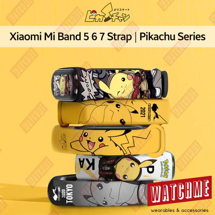 Xiaomi Smart Band (mi band) Strap, Pikachu Series, Pokemon