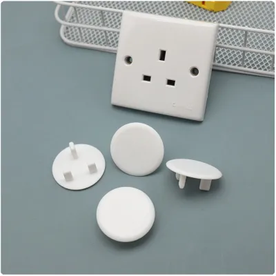 Elek Kejutan Elektrik Socket Cover Plug Safety Cover 3PIN Electric Plug Protectors Baby Kids Safe Secure