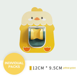 DSAN Cartoon Shower Head Holder Bathroom Self-Adhesive Showerhead Bracket Universal Adjustment Bathroom Wall Mount Shower Head Fixed Base Accessories