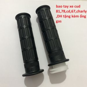 Bao tay cao su tay nắm xe honda cub 818278 cd67charly kèm tặng ống gas
