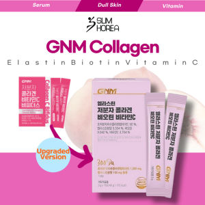 ✨KOREAN Elastin Low Molecular Collagen Biotin Vitamin C ✨Peach✨GNM Fish Collagen C✨3g X 15sticks