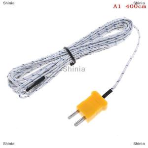 [COD] Shinia 1PC K type temperature sensor thermocouple probe cable wire 0.5 4m