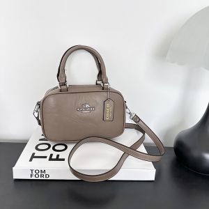 [With Box]New womens bag Boston shoulder 2024 handbag printed crossbody bag fashion pillow lightweight forest series explosive