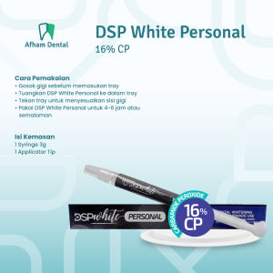 DENTAL WHITENING DSP WHITE PERSONAL 16% BLEACHING / OPALESCENCE PF
