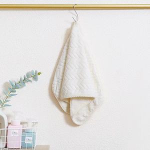 KUNOISE Ultra-Soft Coral Fleece Towel for Home Use Highly Absorbent and Fluffy