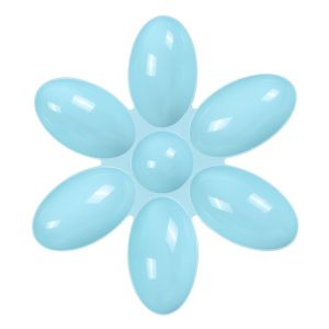 Multiple Cat Plate Bowl Six Compartment Pet Dinner Bowl Multi-Cat Family Feeding Feeder Pet Supplies