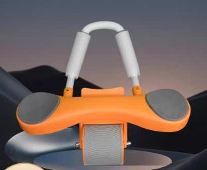 topstyle Ab Roller Wheels Plank Trainer 2 in1 Abdominal Core Roller Automatic Rebound Olahraga Gym Fitness Push Up