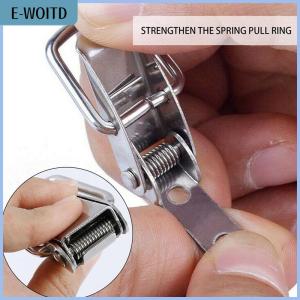 【E-WOITD】 4pcs Duck-mouth Buckle Mini Lock Gift Suitcase Case Buckles Toggle Hasp Latch