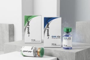 Thegoodpeptide TR15 + GHK-cu 100mg The Ultimate Fat-loss and Glow up Stack complete set with guide