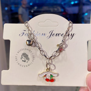 HG013 Gelang Rantai Unik Lucu Karakter Sanrio Melody Kuromi Fashion Anti Karat