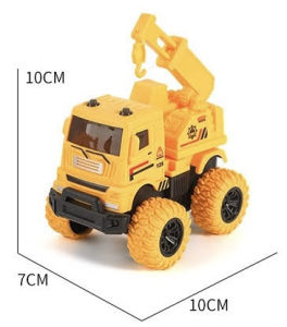 KYKIDS Construction Toy Vehicle Engineering Truck Army Military Inertia Car Toy Mainan Kereta 儿童工程车军车玩具