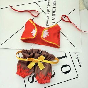 MLS Hun Tian Ling  Dolls Clothes Set Chinese Style Ne Zha Sitting  Time Cloth Fashion Qian Kun Circle 17cm Plush Dolls Clothes Cotton Doll Accessories