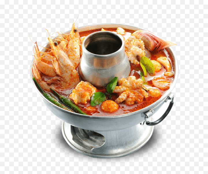 Thai Aluminium Tomyam Pot Shabu Hot Pot Steamboat Soup Bowl Periuk Tom