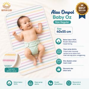 Alas Ompol Baby Oz/ Perlak Bayi/ Alas Ompol Garis Lurik