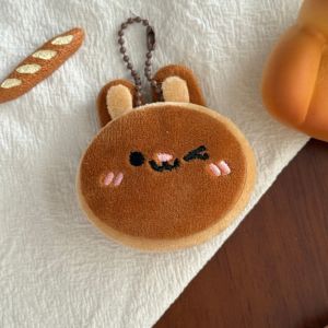 Động vật hoạt hình cá gấu lông chó đồ treo móc khóa trang trí mềm Búp bê nhồi bông Vòng khóa đồ chơi Ba lô đồ treo trang trí