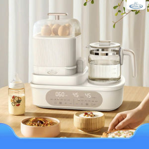 Máy tiệt trùng sấy khô kết hợp bình đun nước đa năng GLUCK GX26: tiệt trùng sấy khô hâm sữa nấu cháo chậm Đun nước pha sữa rã đông