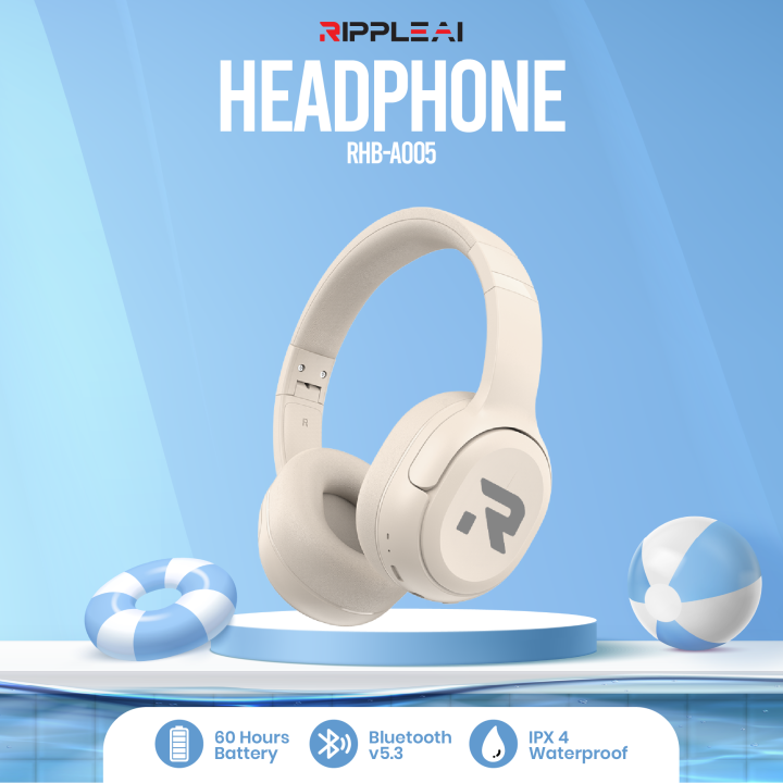 Ripple Headset Bluetooth Super Bass RGB Lighting Wireless Headphone ...