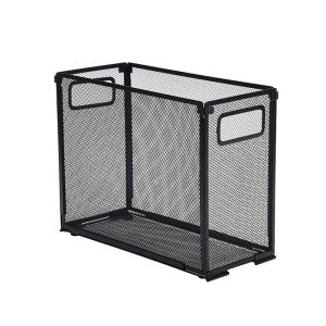 PHANT Mesh Metal Hanging File Folder Organizer Folders Not Included Detachable Office Filing Crate Portable Foldable Document Tray