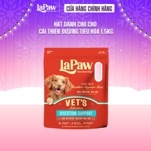 LaPaw Hạt dinh dưỡng chuyên biệt dành cho chó hỗ trợ đường tiêu hóa túi 15KG