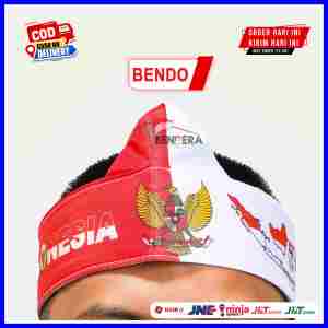 IKAT KEPALA MERAH PUTIH (10PCS)