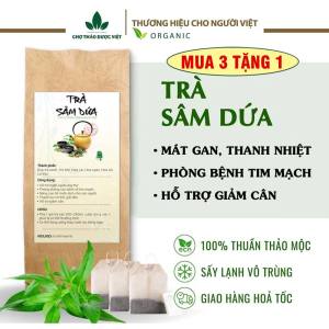 Trà sâm dứa túi lọc bịch 30 túi x 3g đậm vị trà hỗ trợ giúp thanh nhiệt giải khát thanh lọc cơ thể