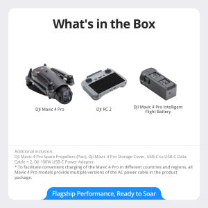 DJI Mavic 4 Pro - Camera Drone | 100MP Hasselblad Camera| 51-Min Flight Time| Infinity Gimbal