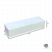 New Design10x3x2" Kotak Putih Kek Tapak Kuda / Roti John / Kek Roll / Kek Brownies / Kek Batik / Kotak Kuih /